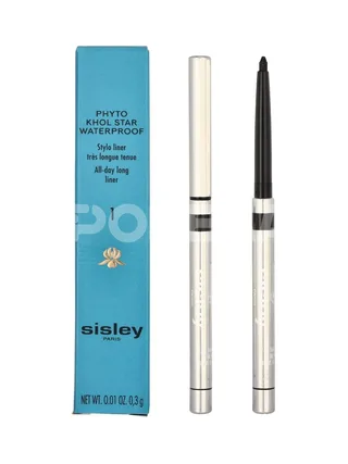 Sisley Phyto Khol Star Waterproof Stylo Liner 0.3g - #1 Sparkling  Black 1