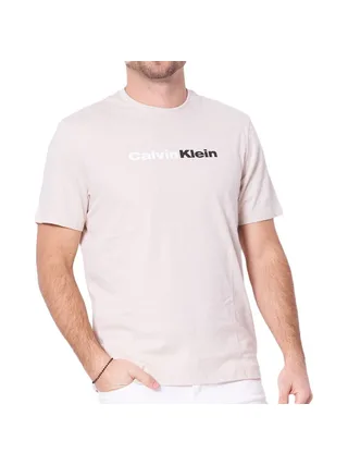 T-Shirt Beige Homme Calvin Klein Jeans 30s Eu Wholesale 1