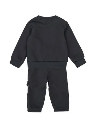 Ensemble Survêtement Noir Garçon Adidas Lin 2