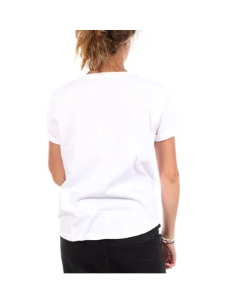 T-Shirt Blanc Femme Disney Mickey California Vintage 2