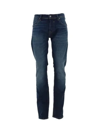 Jean Droit Bleu Brut Homme Teddy Smith 10117266DL34 1
