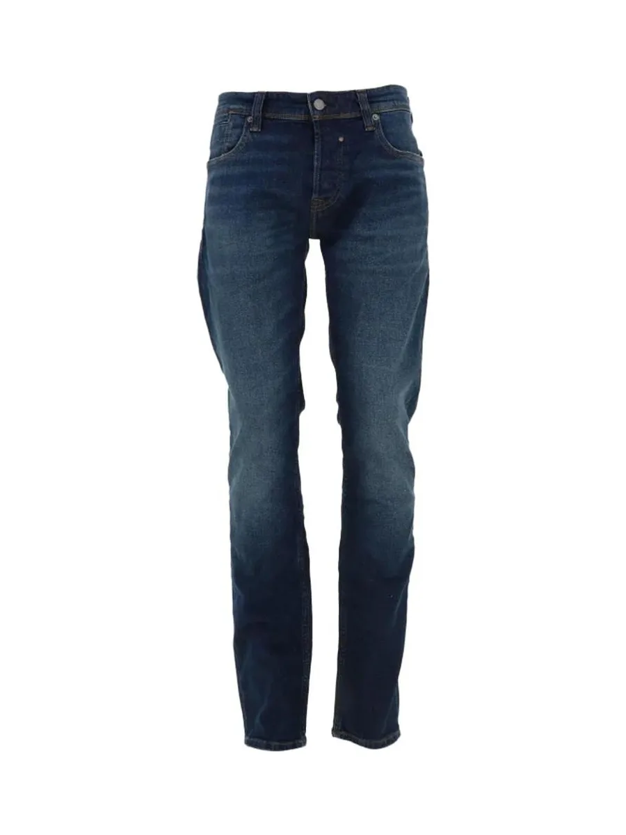 Jean Droit Bleu Brut Homme Teddy Smith 10117266DL34 2
