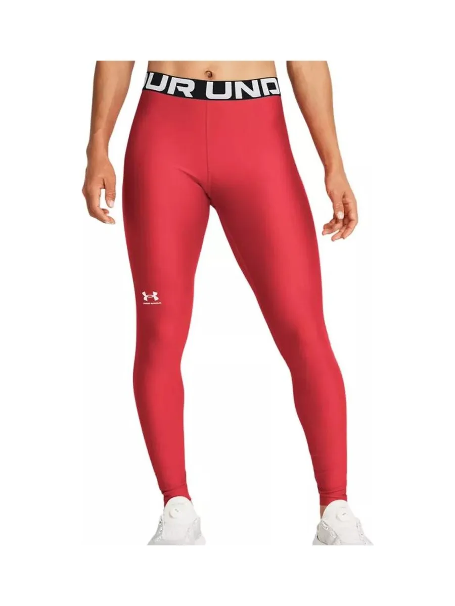 Legging Rouge Femme Under Armour Authentics 2