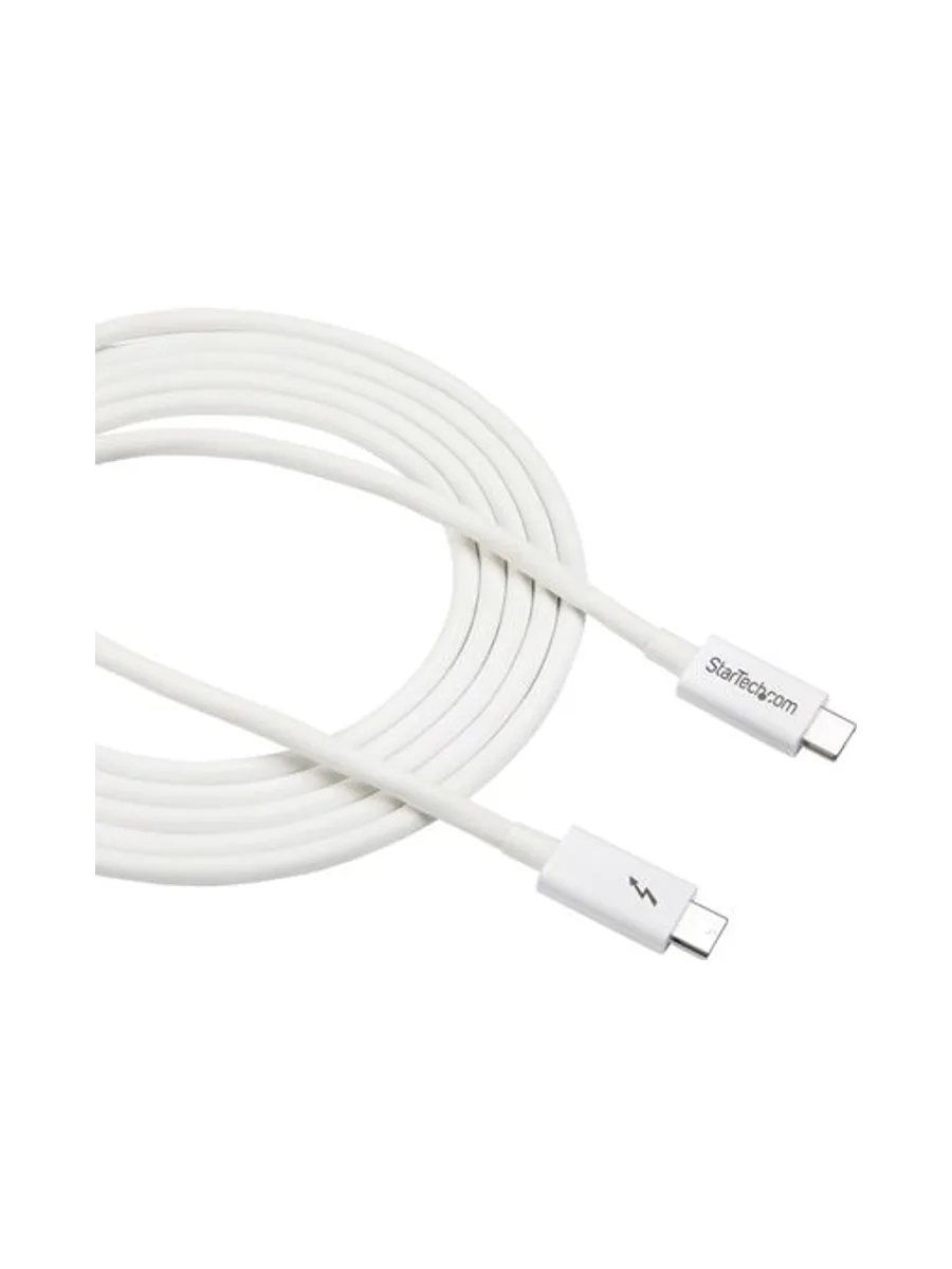 2m Thunderbolt 3 Cable 20Gbps - White 5