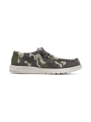 Chaussures Militaire Kaki Homme Hey Dude Camo 2