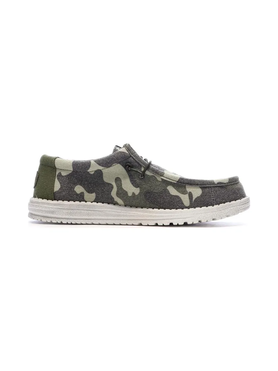 Chaussures Militaire Kaki Homme Hey Dude Camo 3