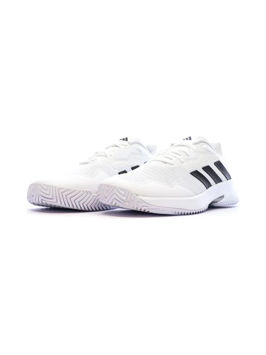 Chaussures de Tennis Blanches Homme Adidas Courtjam Control M 6