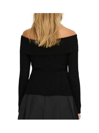 Pull en Maille Noir Femme JDY Shoulder 2