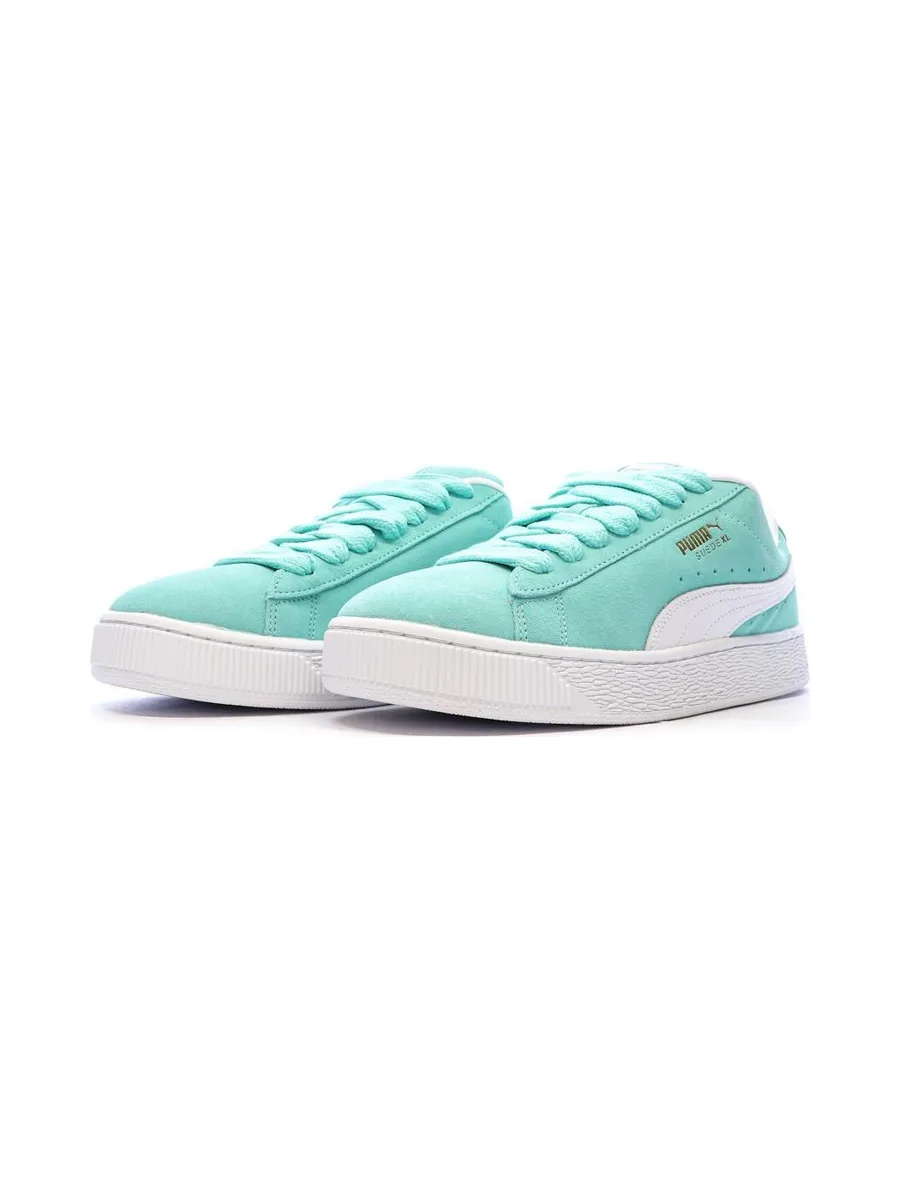 Baskets Turquoise/Blanc Homme Puma Suede XL 7