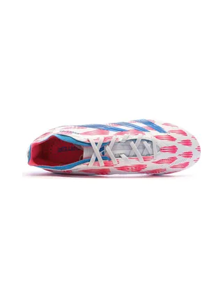 Chaussures de football Blanc/Bleu/Rose Homme Adidas Predator League 4