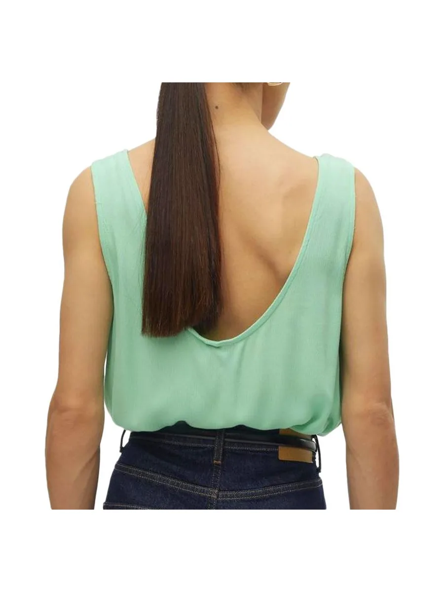 Débardeur Vert Femme Vero Moda Menny 3