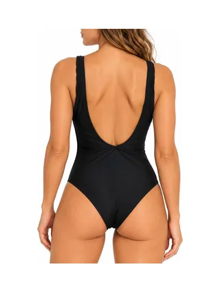 Maillot de bain Noir Femme Grain de Sable Nathalie 2