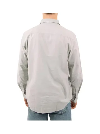 Chemise Beige Grisé Homme Calvin Klein Jeans Oxfords 2