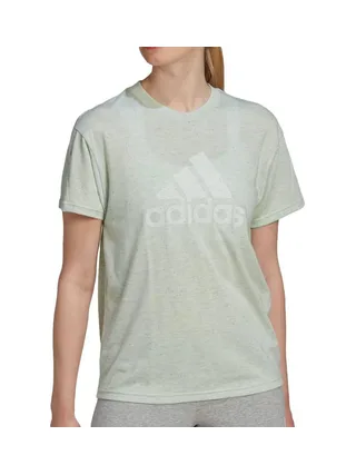 T-shirt Vert Femme Adidas HK0419 1