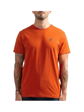 T-shirt Orange Homme Sun Valley CREYDOL 1