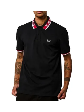Polo Noir Homme Kaporal Toby 1