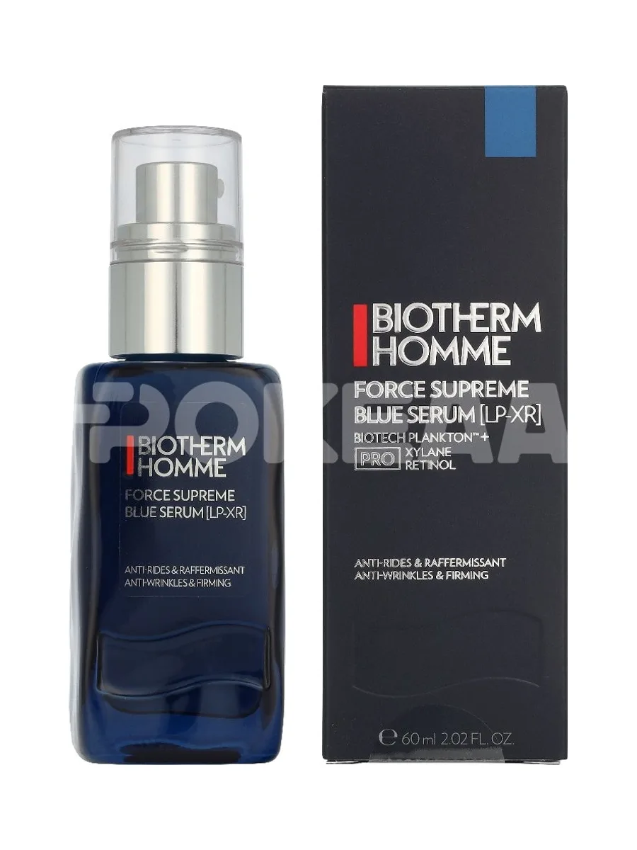 Biotherm Homme Force Supreme Blue Serum 60ml - Anti Wrinkles & Firming 1