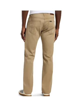 Pantalon Straight Fit Beige Homme Lee Oscar 2