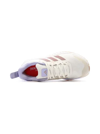 Baskets Blanches/Beiges Femme Adidas Everyset 4