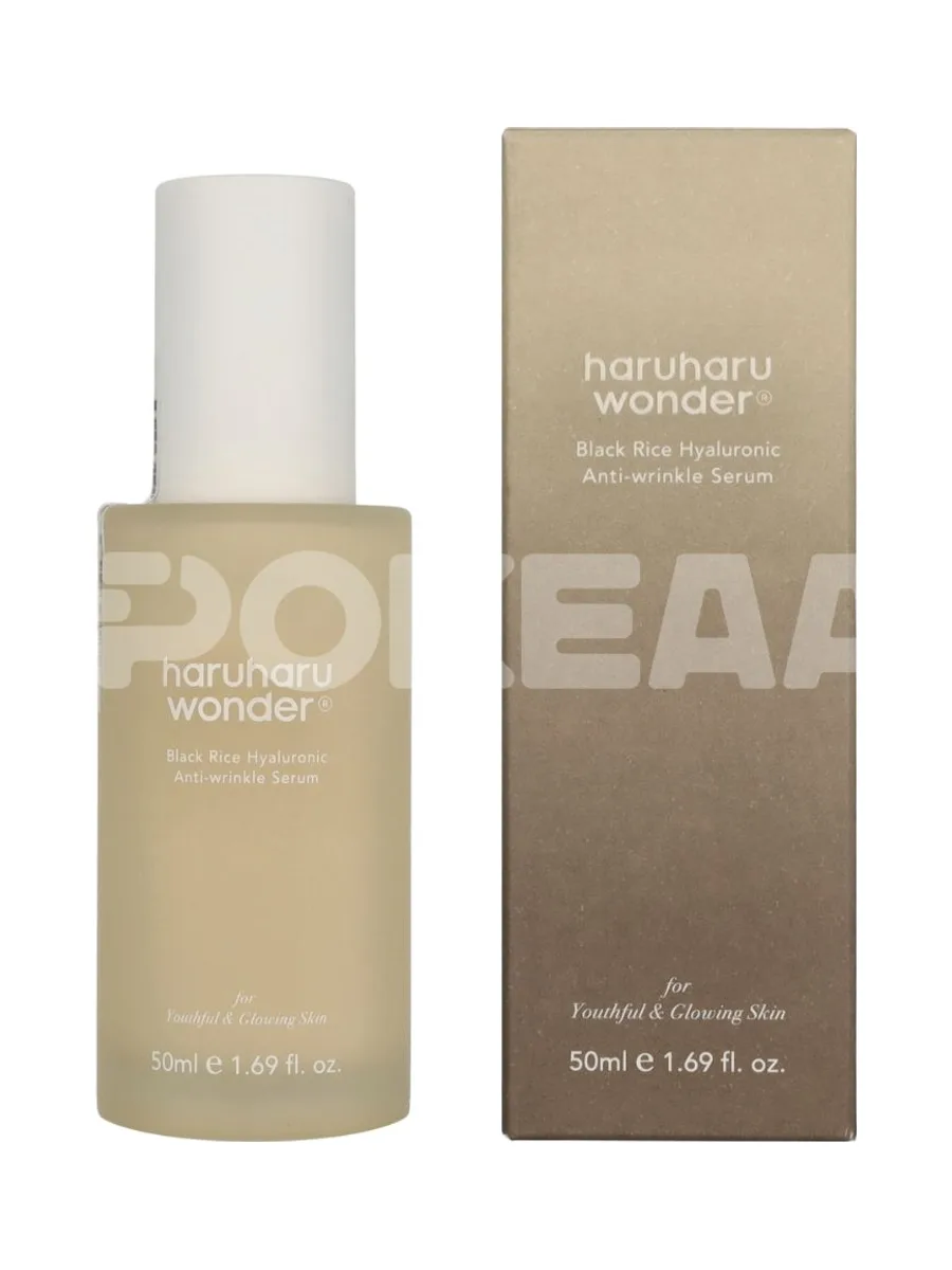 Haruharu Wonder Black Rice Hyaluronic Anti-wrinkle Serum 50ml 1