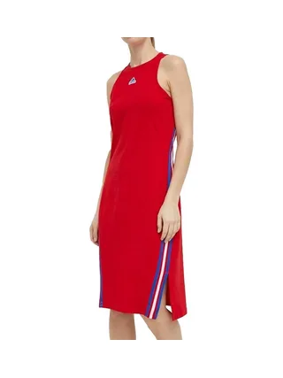 Robe Rouge Femme Adidas W Fi 3s Dress 1
