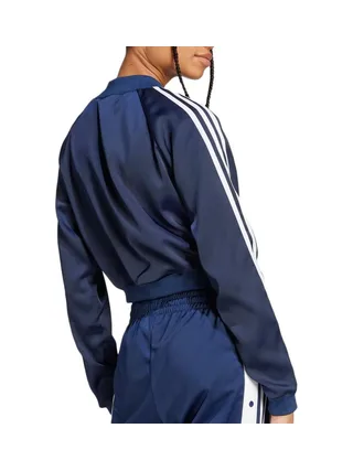 Veste de survêtement Bleu Adidas Adicolor Satin 2