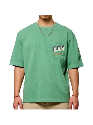 T-Shirt Vert Homme Kaporal BAXH 1