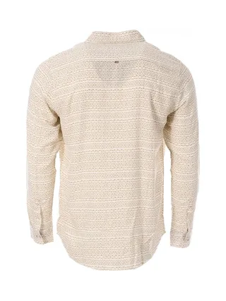 Chemise Blanche/Beige Homme Kaporal CARTE 2