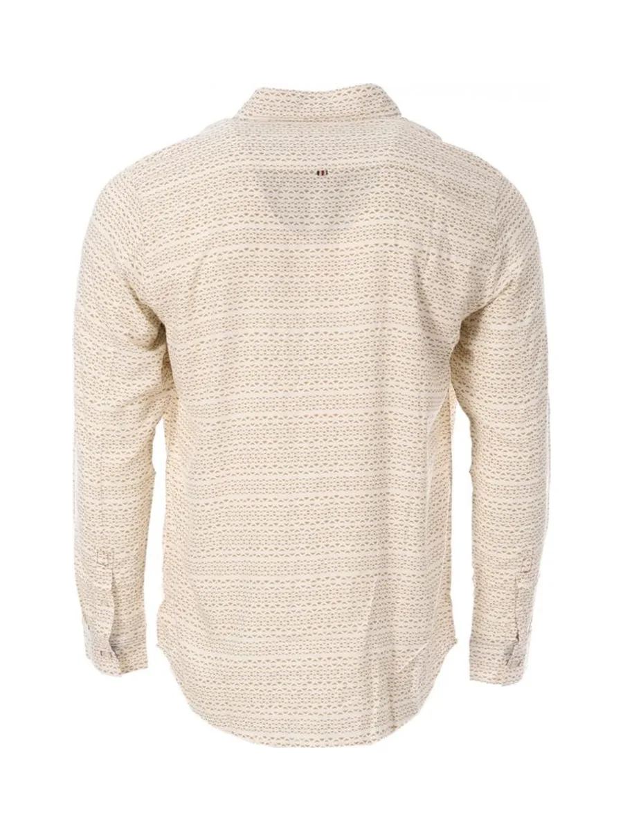 Chemise Blanche/Beige Homme Kaporal CARTE 3