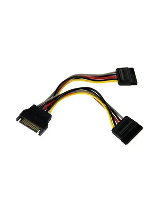 6in SATA Power Y Splitter Cable Adapter 1