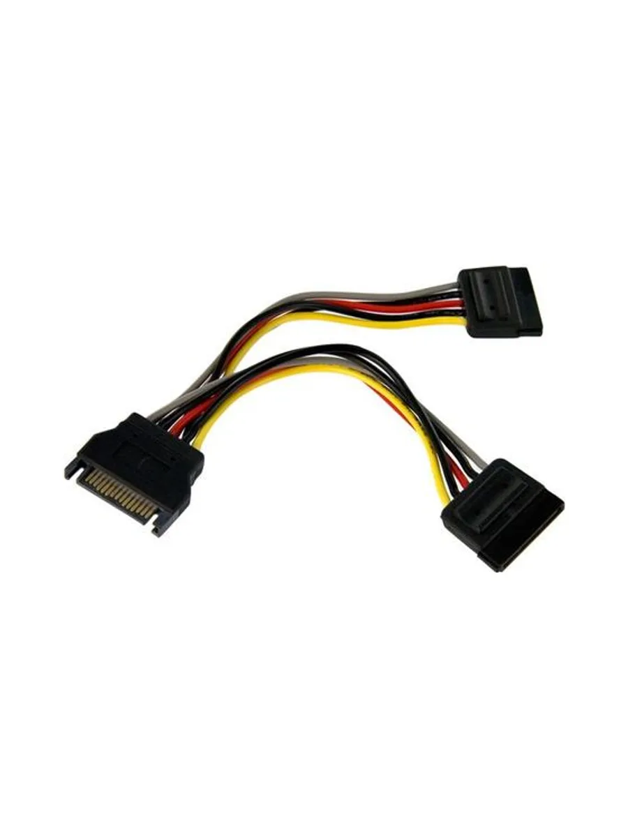 6in SATA Power Y Splitter Cable Adapter 1