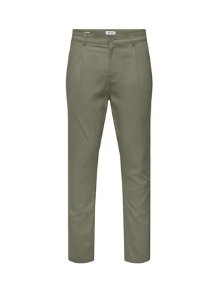 Pantalon fluide Vert Homme Only & Sons Bologna 1