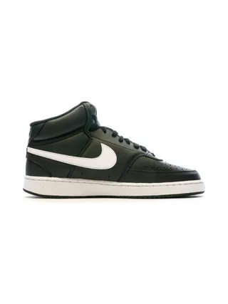 Baskets Noires/Blanches Homme Nike Court Vision Mid 2