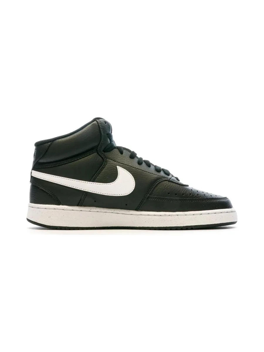Baskets Noires/Blanches Homme Nike Court Vision Mid 3