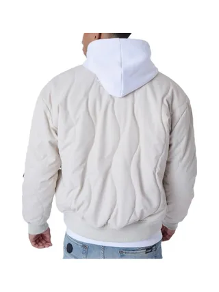 Veste Bomber Beige Homme Project X Paris Vague 2
