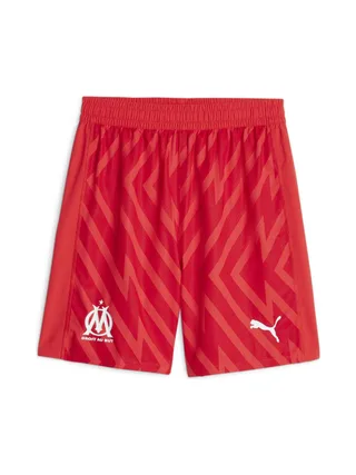 Short de Foot Rouge Homme Puma Om 2024 1