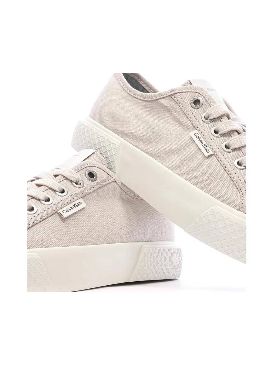 Baskets Rose Femme Calvin Klein Jeans Low Lace 8