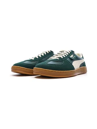 Baskets Vertes Homme Puma Super Team 6