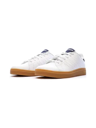 Baskets Blanches Homme Adidas Advantage Bases 6