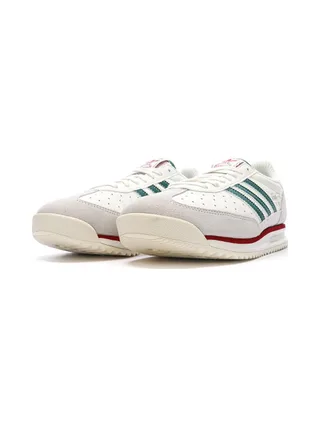 Baskets Vertes/Blanches/Bordeaux Homme Adidas Sl 72 6