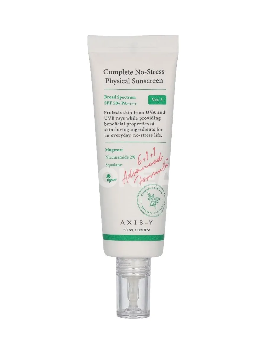 Axis-Y Complete No-Stress Physical Sunscreen 50ml 2