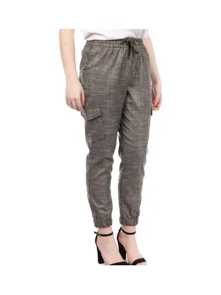 Pantalon Gris Femme Teddy Smith Jog Battle 1