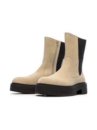 Bottines Beige/Noir Femme Geox Spherica 5