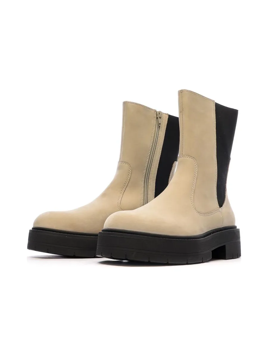 Bottines Beige/Noir Femme Geox Spherica 6
