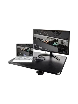 Mobile Standing Desk - Sit-Stand Cart 10