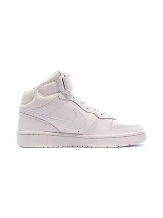 Baskets Blanche Enfant Nike Court Borough Mid 2 2