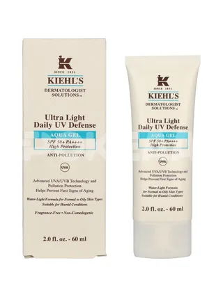 Kiehl's D.S. Ultra Light Daily UV Defense Aqua Gel SPF50 60ml 1