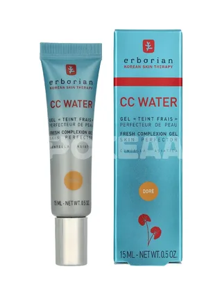 Erborian CC Water Centella Fresh Complex. Gel Skin Perfector 15ml - Dore 1