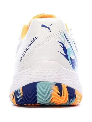 Chaussures de Padel Blanche Mixte Puma Nova Court 3