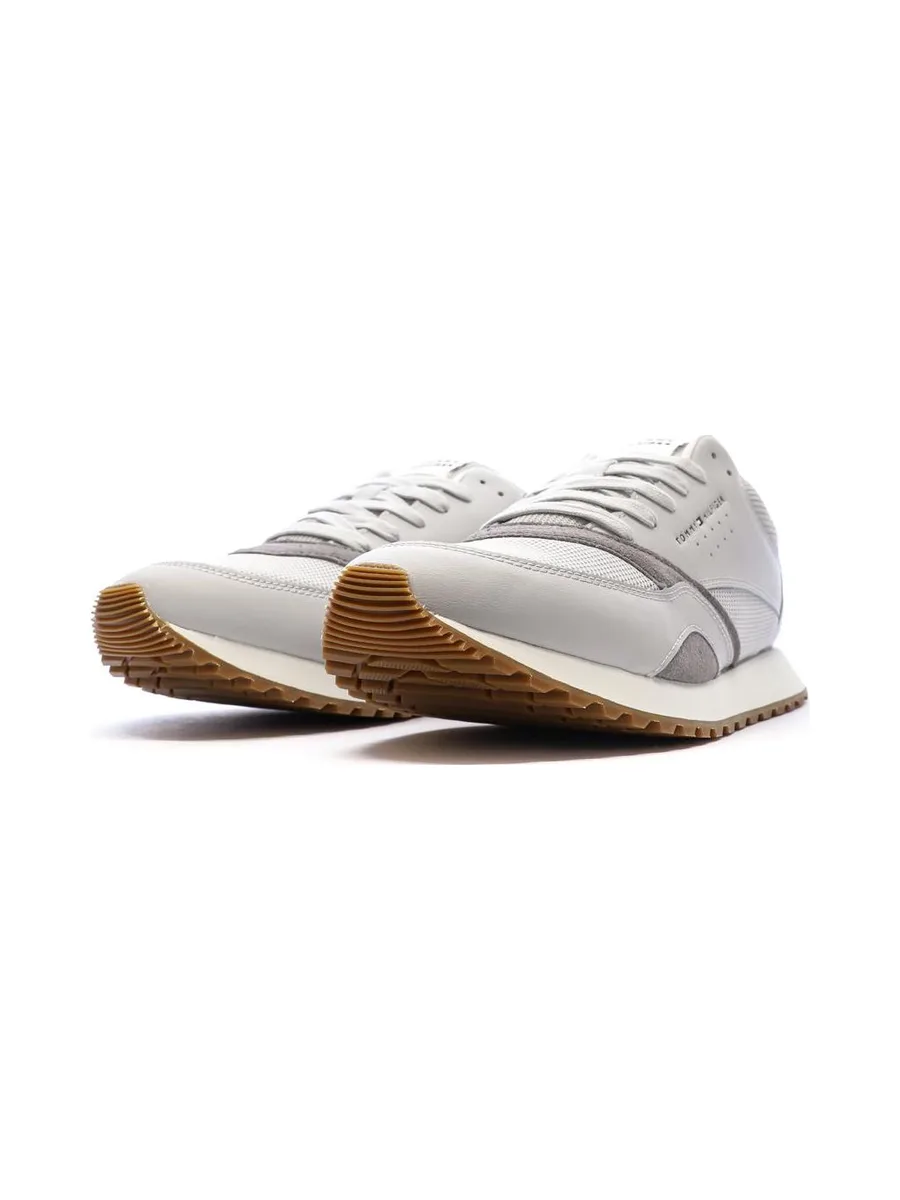 Baskets Gris Clair Homme Tommy Hilfiger New Runner Eva 6